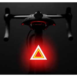 Mini LED Fahrrad Rücklicht Triangle